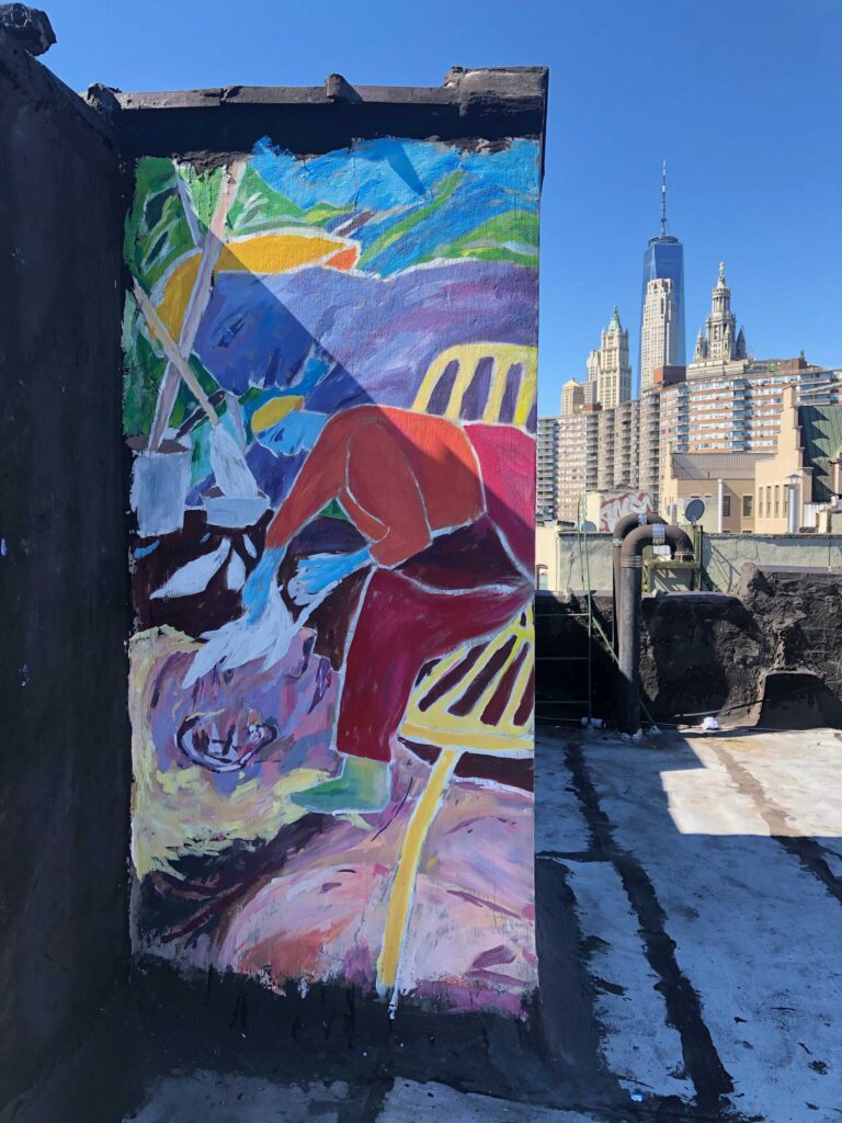 NYC Roof top painting